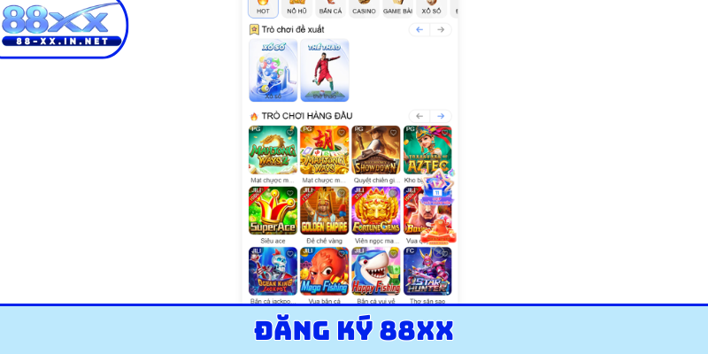 đăng ký 88XX